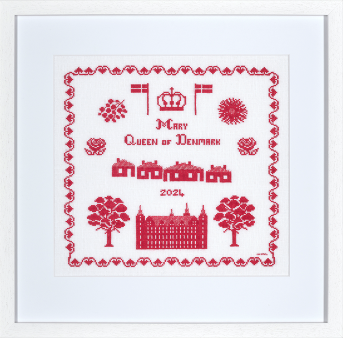 Mary, Queen of Denmark - Cross Stitch Pattern by Merrilyn Heazlewood