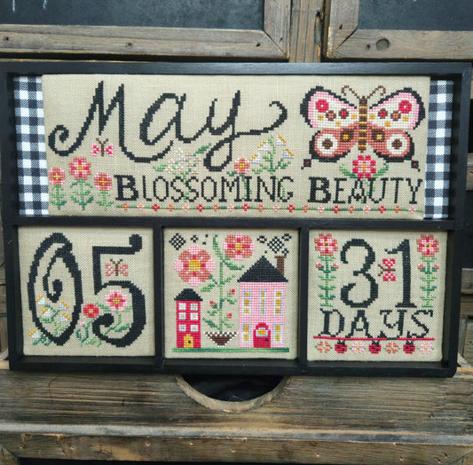 May Blossoming Beauty - Cross Stitch Pattern by Quaint Rose Needlearts PREORDER