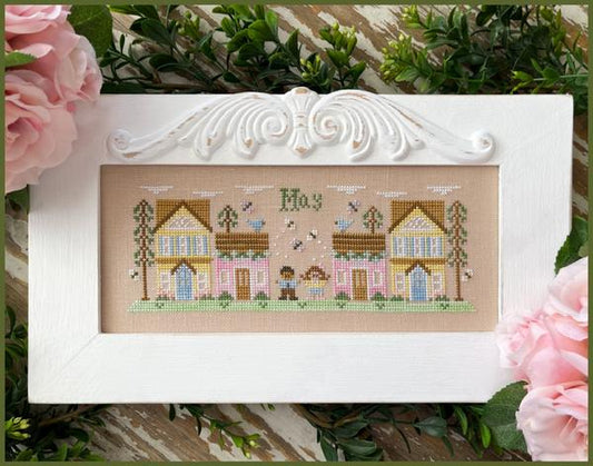 Mini Monthly Village May - Cross Stitch Pattern by Country Cottage Needleworks