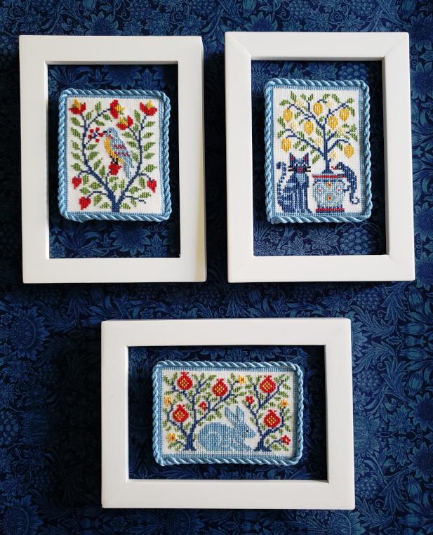 Mediterranean Garden Friends - Cross Stitch Pattern by Siren Stitchworks PREORDER