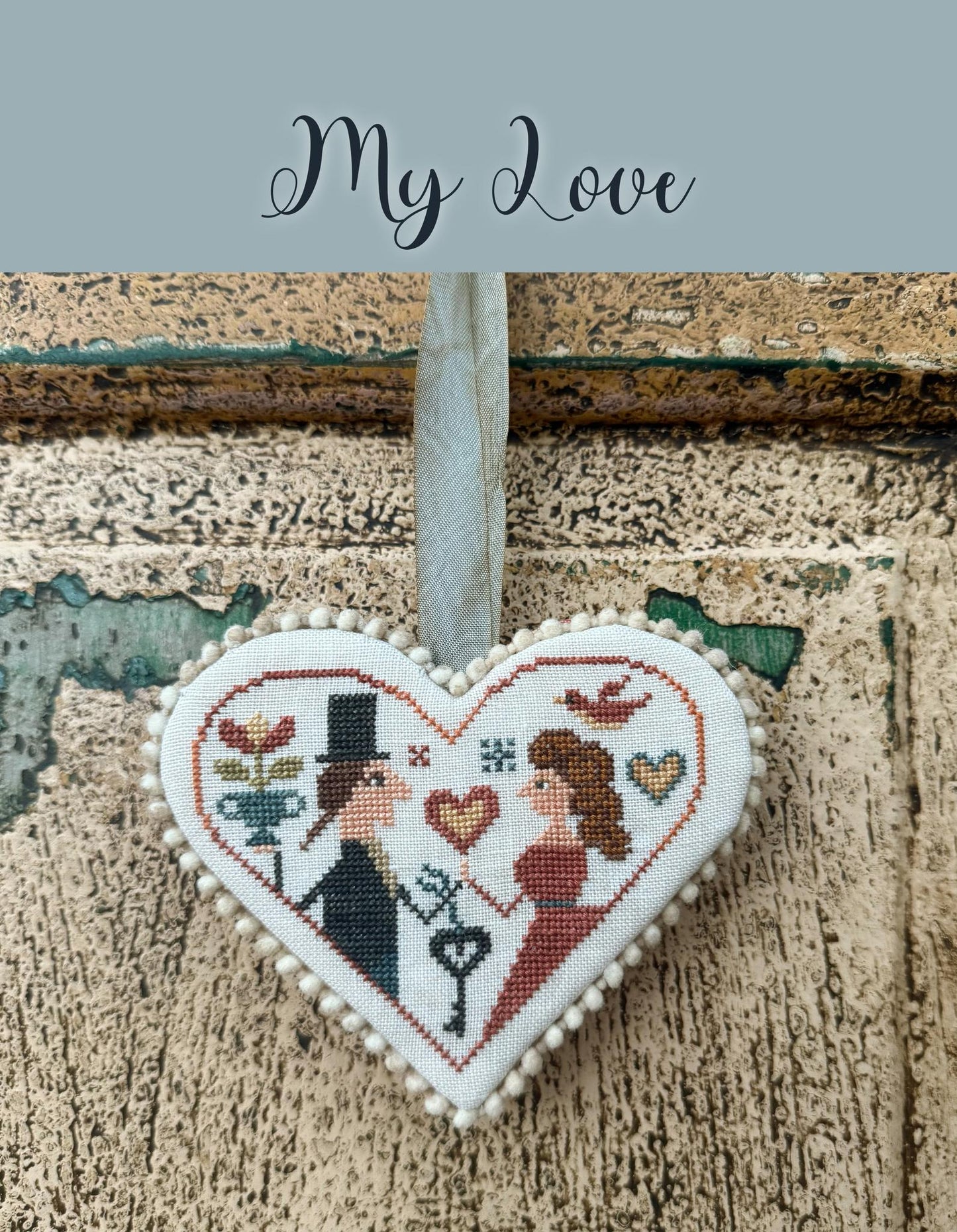 Hello Love - Cross Stitch Book by Teresa Kogut