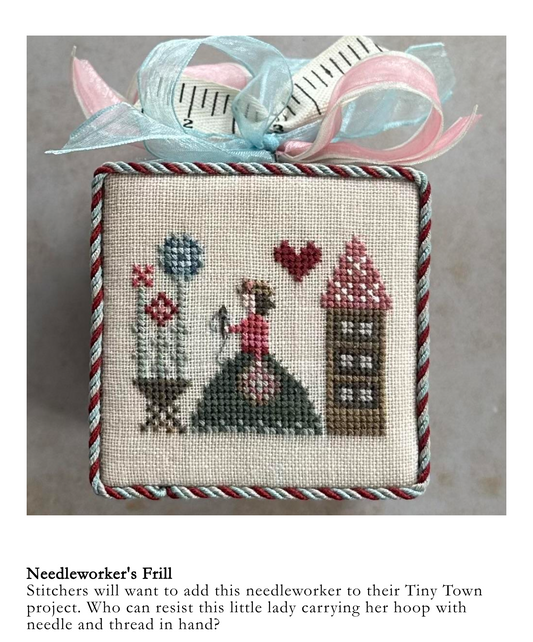 Needleworker's Frill - Cross Stitch Pattern by Heart in Hand