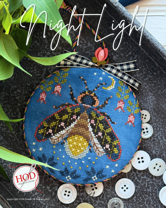 Night Light - Cross Stitch Pattern by Hands on Design PREORDER