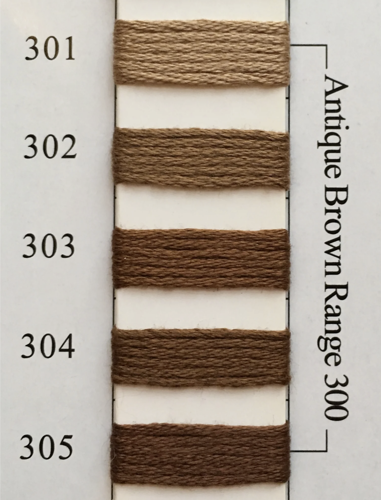 Needlepoint Inc Silk (NPI) 301 - 358