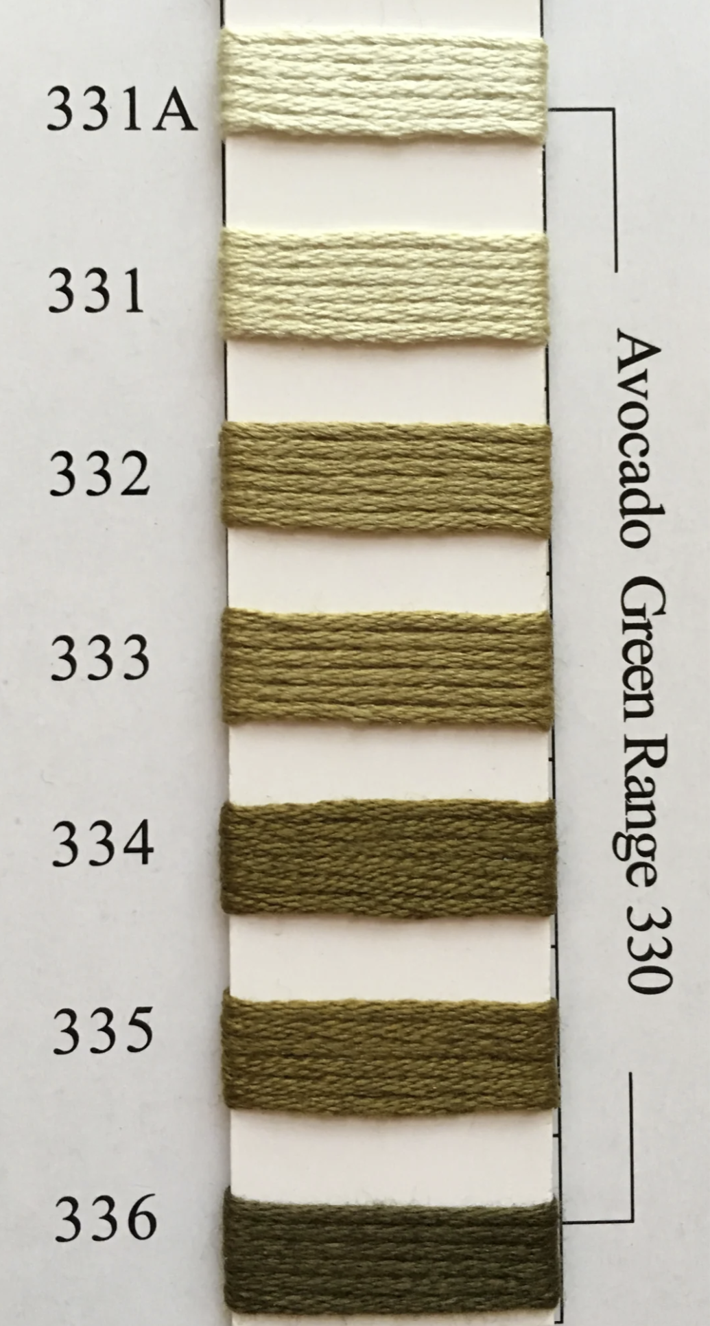 Needlepoint Inc Silk (NPI) 301 - 358