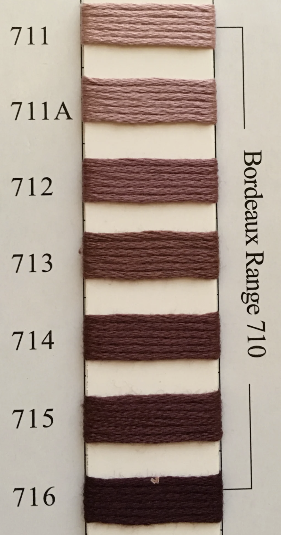 Needlepoint Inc Silk (NPI) 701 - 793