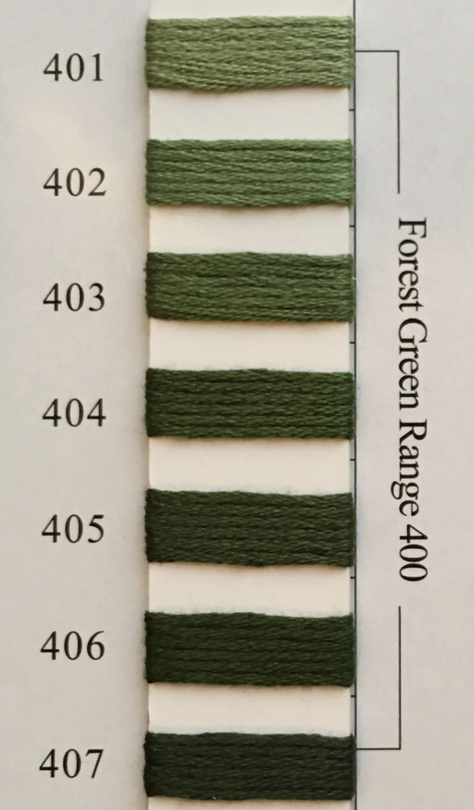 Needlepoint Inc Silk (NPI) 401 - 495