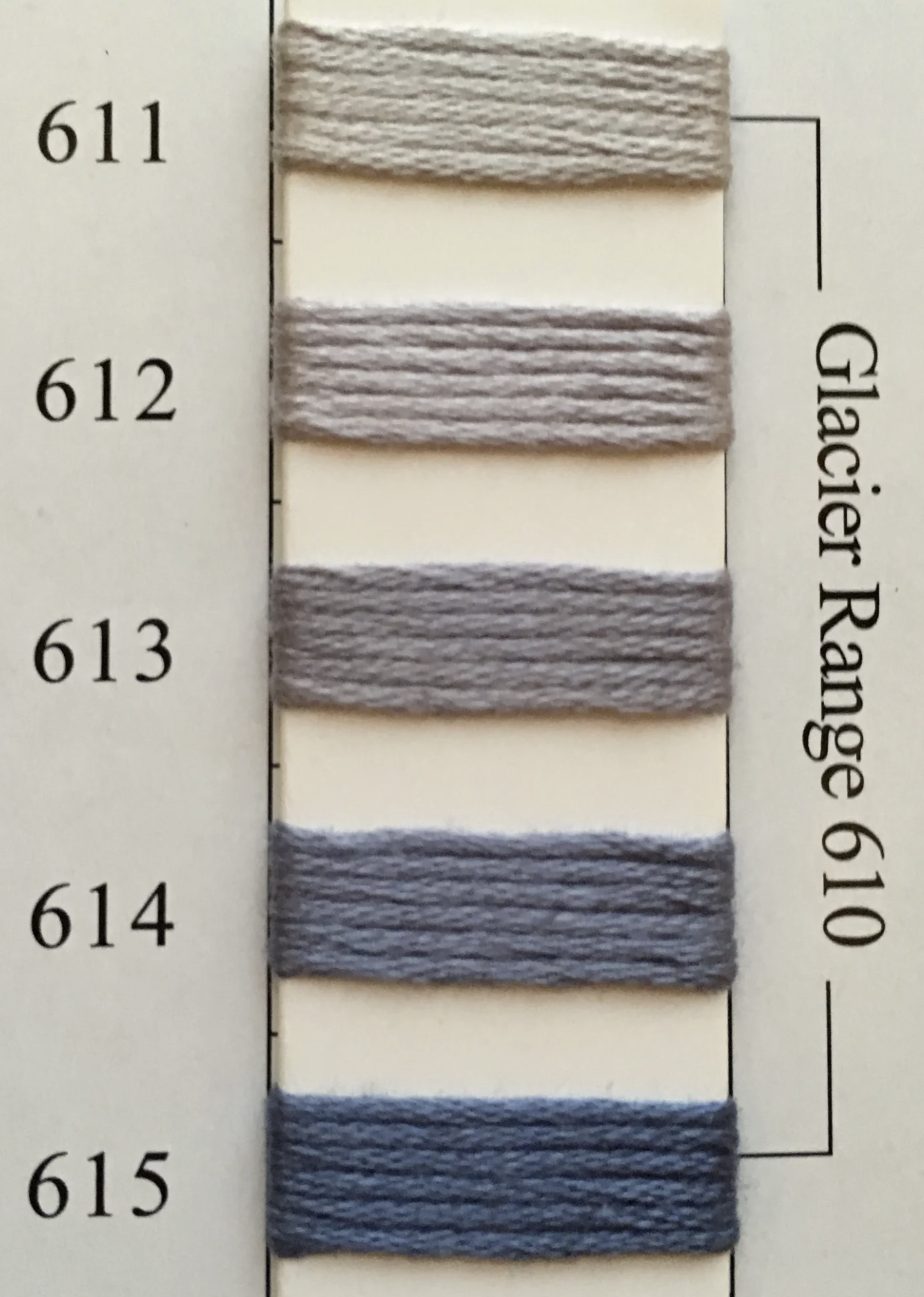 Needlepoint Inc Silk (NPI) 601 - 698