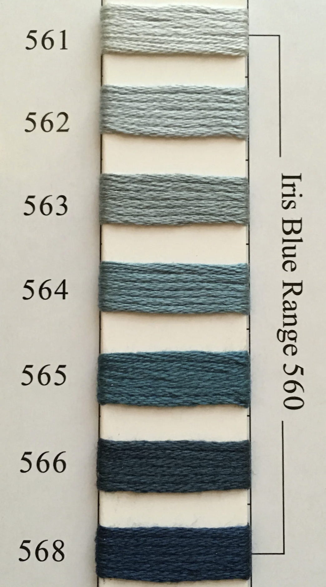 Needlepoint Inc Silk (NPI) 501 - 588