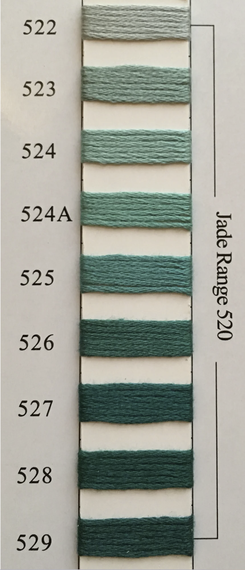 Needlepoint Inc Silk (NPI) 501 - 588