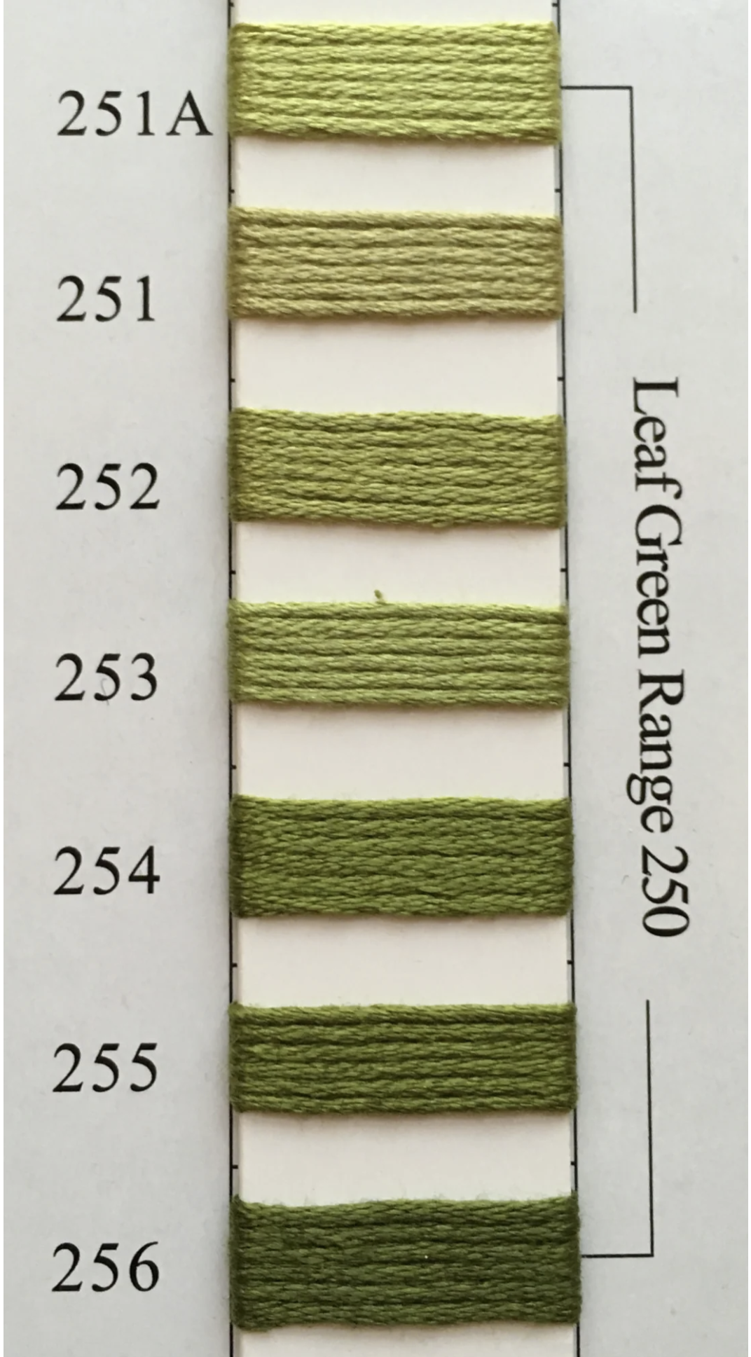 Needlepoint Inc Silk (NPI) 202 - 298