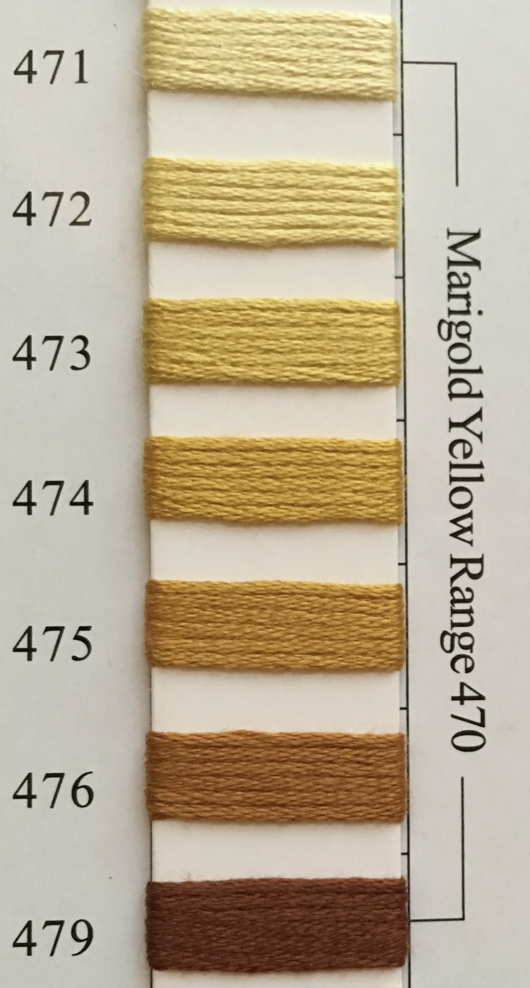 Needlepoint Inc Silk (NPI) 401 - 495