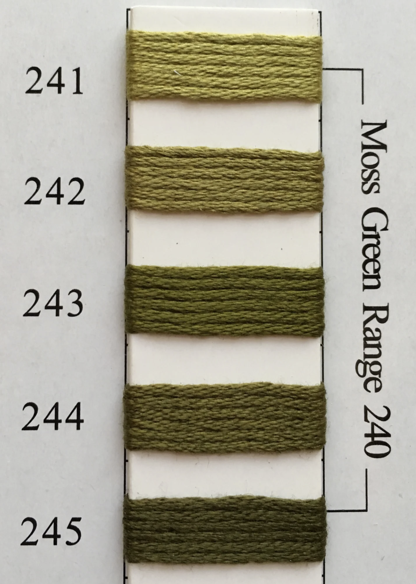 Needlepoint Inc Silk (NPI) 202 - 298
