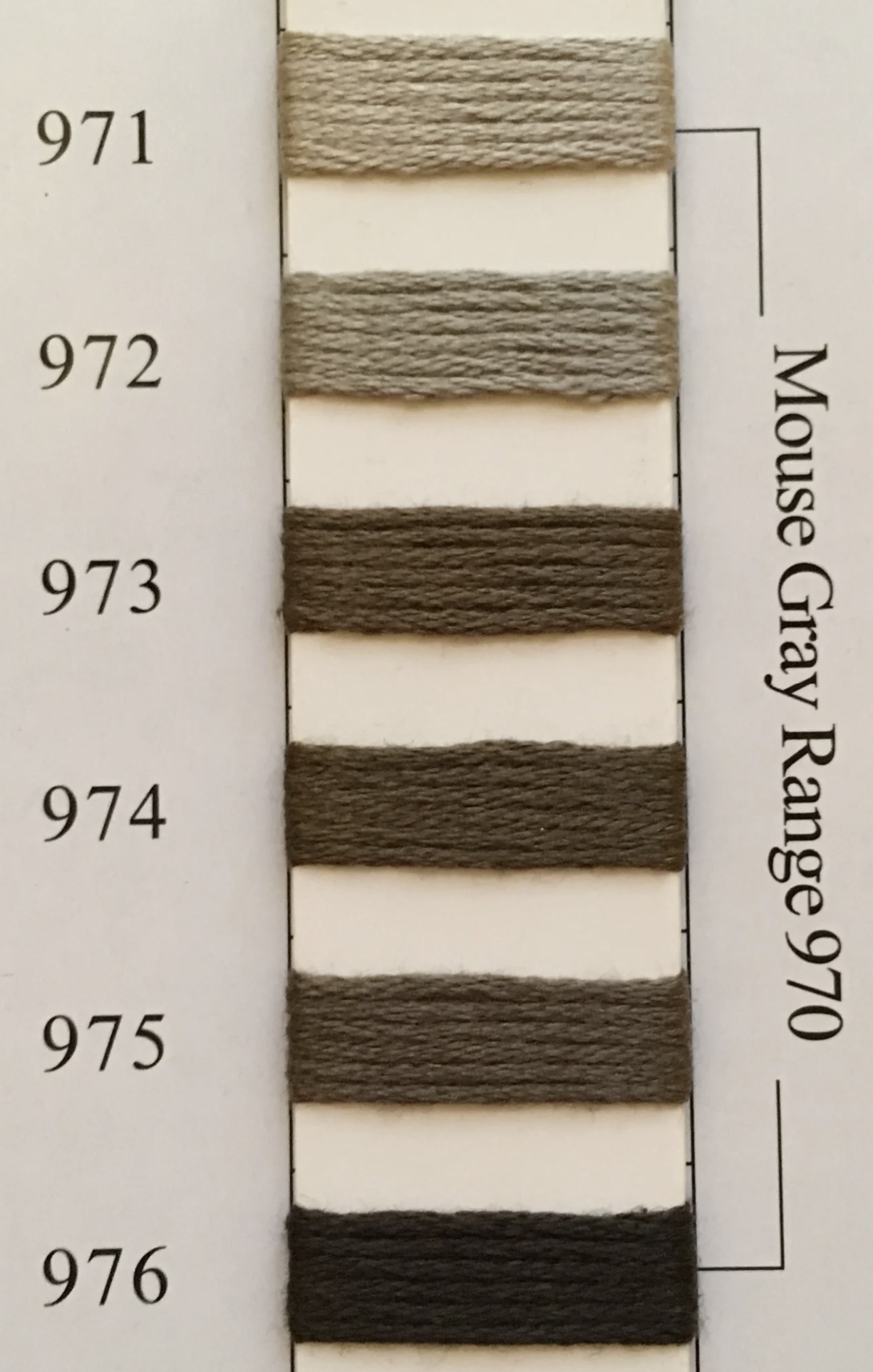 Needlepoint Inc Silk (NPI) 901 - 998