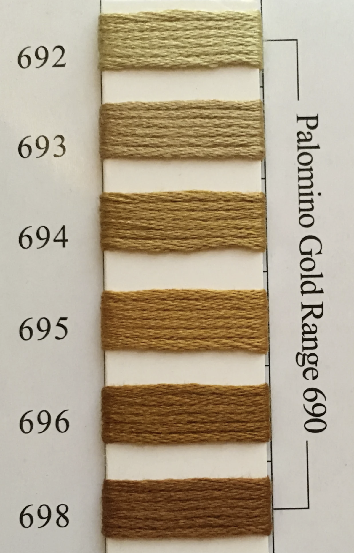 Needlepoint Inc Silk (NPI) 601 - 698