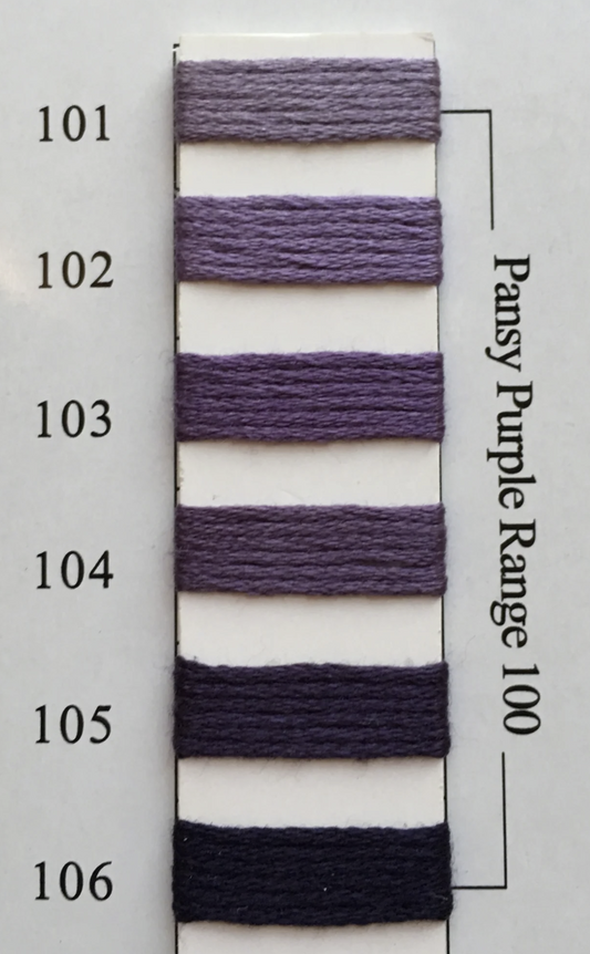 Needlepoint Inc Silk (NPI) 101 - 187