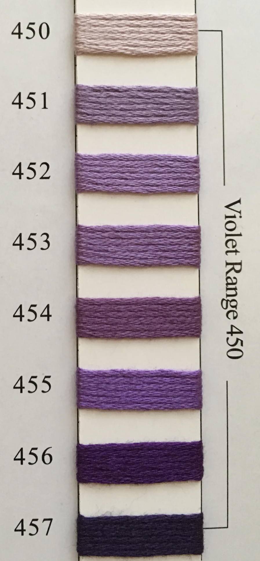 Needlepoint Inc Silk (NPI) 401 - 495