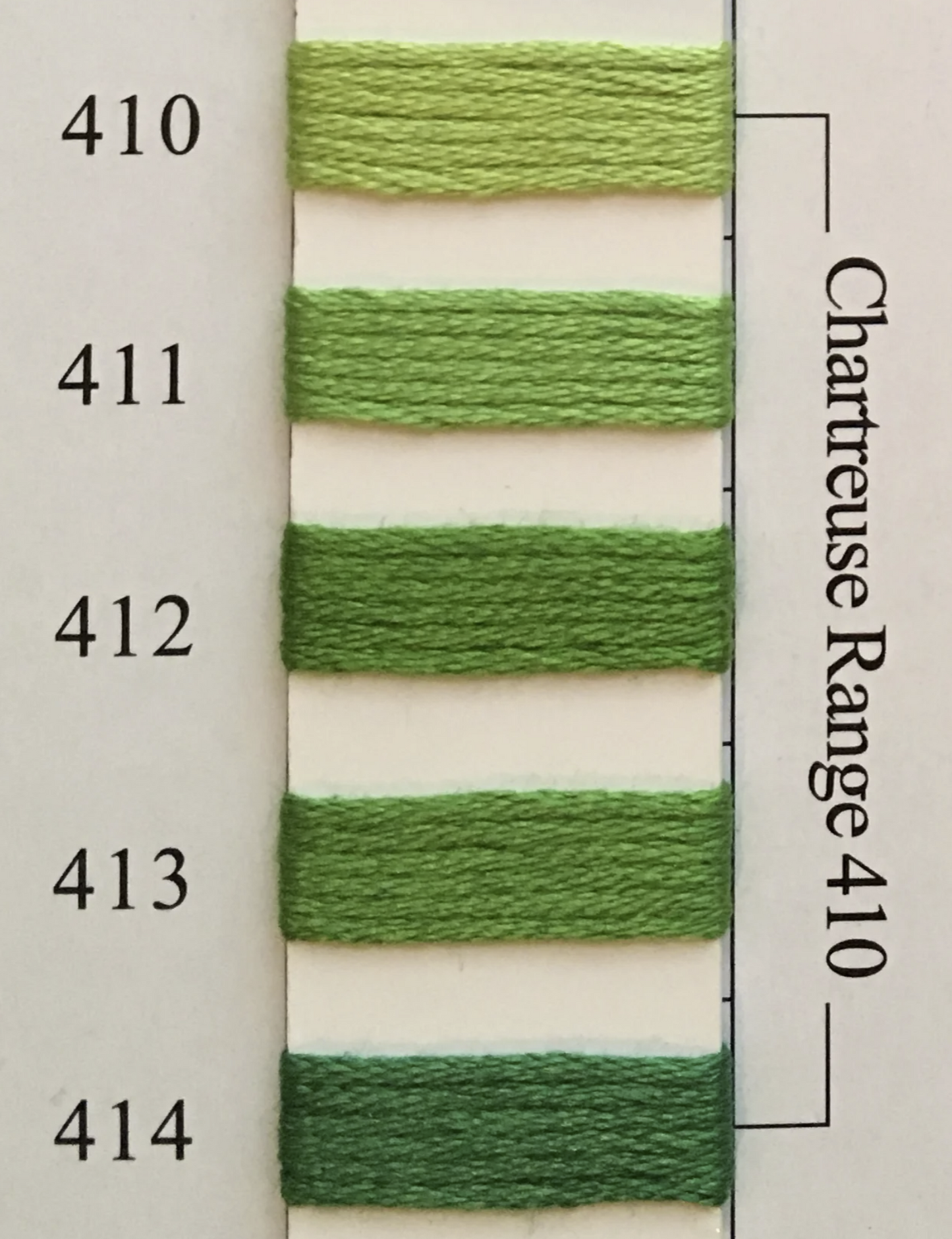 Needlepoint Inc Silk (NPI) 401 - 495