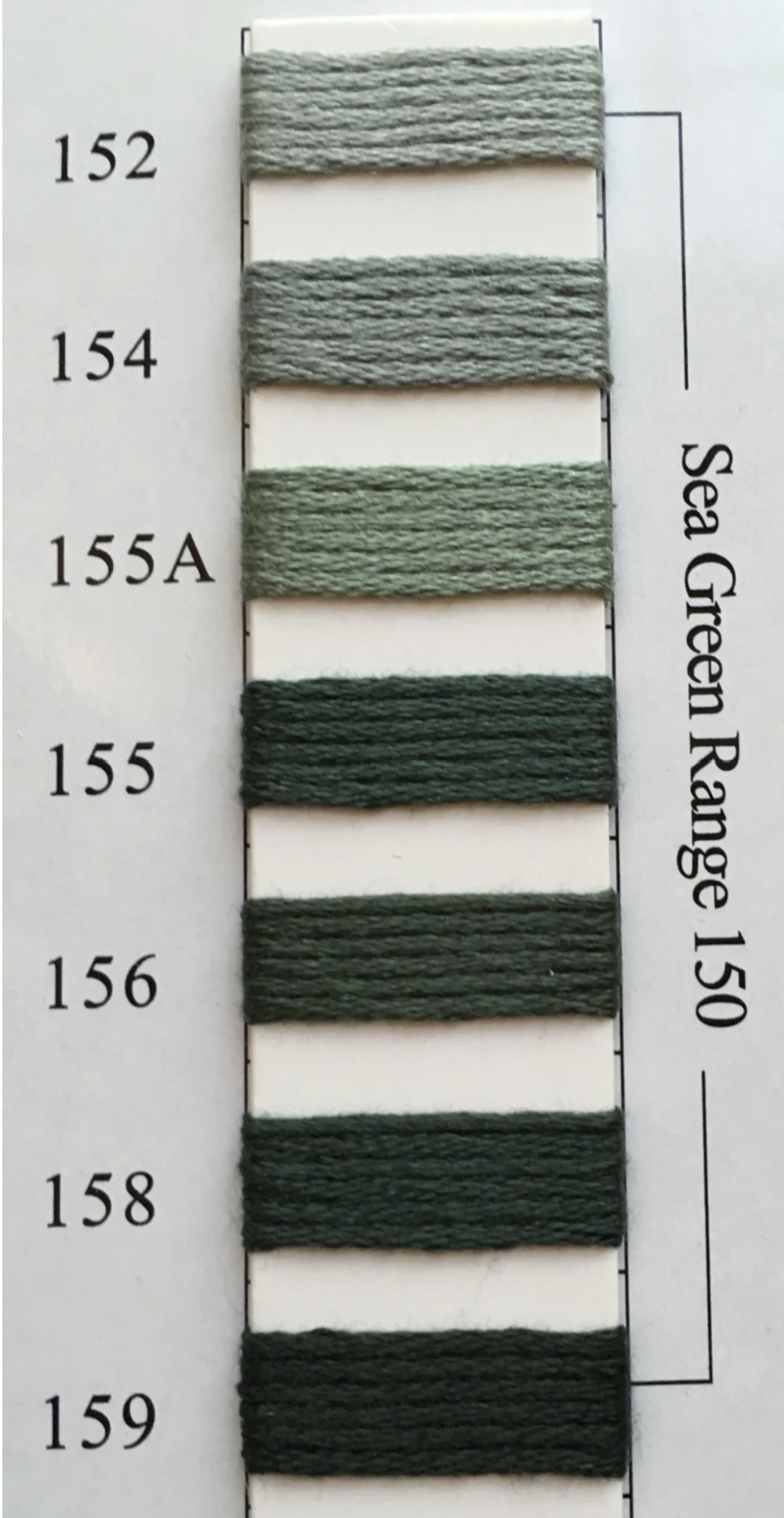 Needlepoint Inc Silk (NPI) 101 - 187