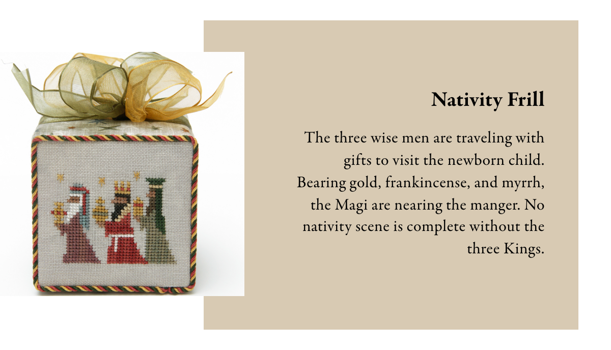 Nativity Frill - Cross Stitch Pattern by Heart in Hand PREORDER