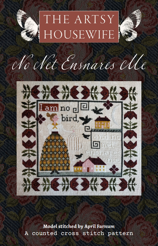 No Net Ensnares me - Cross Stitch pattern by Artsy Housewife
