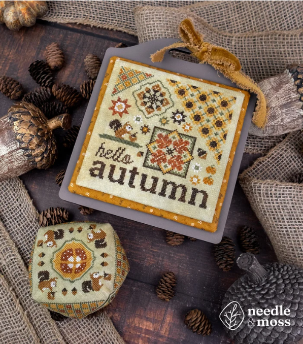 Oh, Nuts - Cross Stitch Pattern by Needle and Moss PREORDER