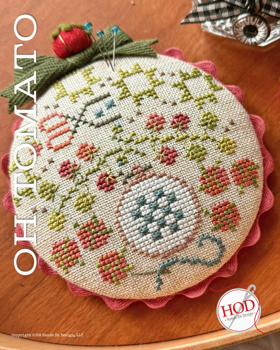 Oh Tomato - Cross Stitch Pattern by Hands on Design PREORDER