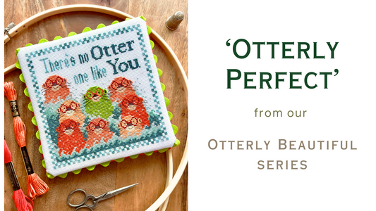 Otterly Perfect - Cross Stitch Pattern by December Stitches PREORDER