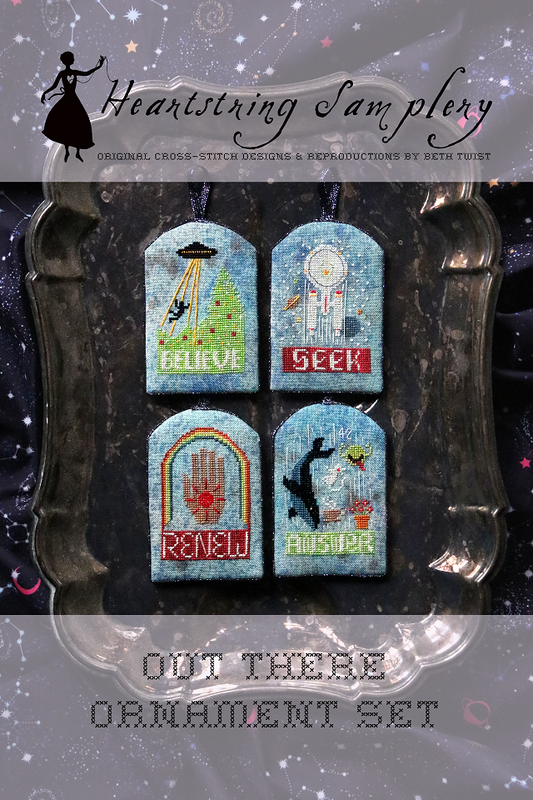 Out There Ornaments - Cross Stitch Pattern by Heartstring Samplery