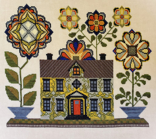 October Blooms - Cross Stitch Pattern by The Artsy Housewife