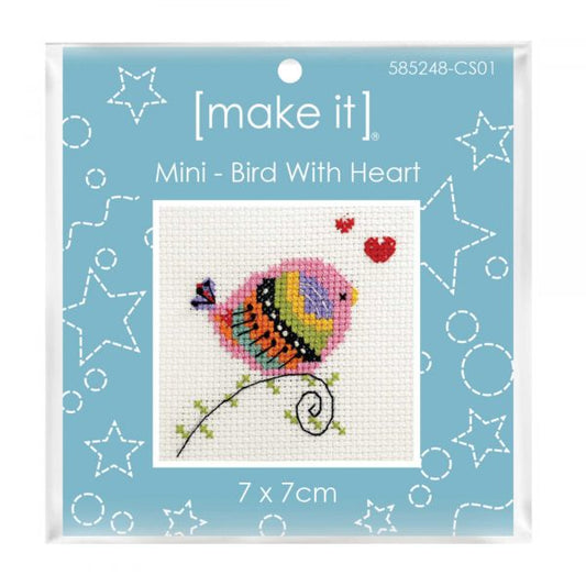 Mini Bird with Heart