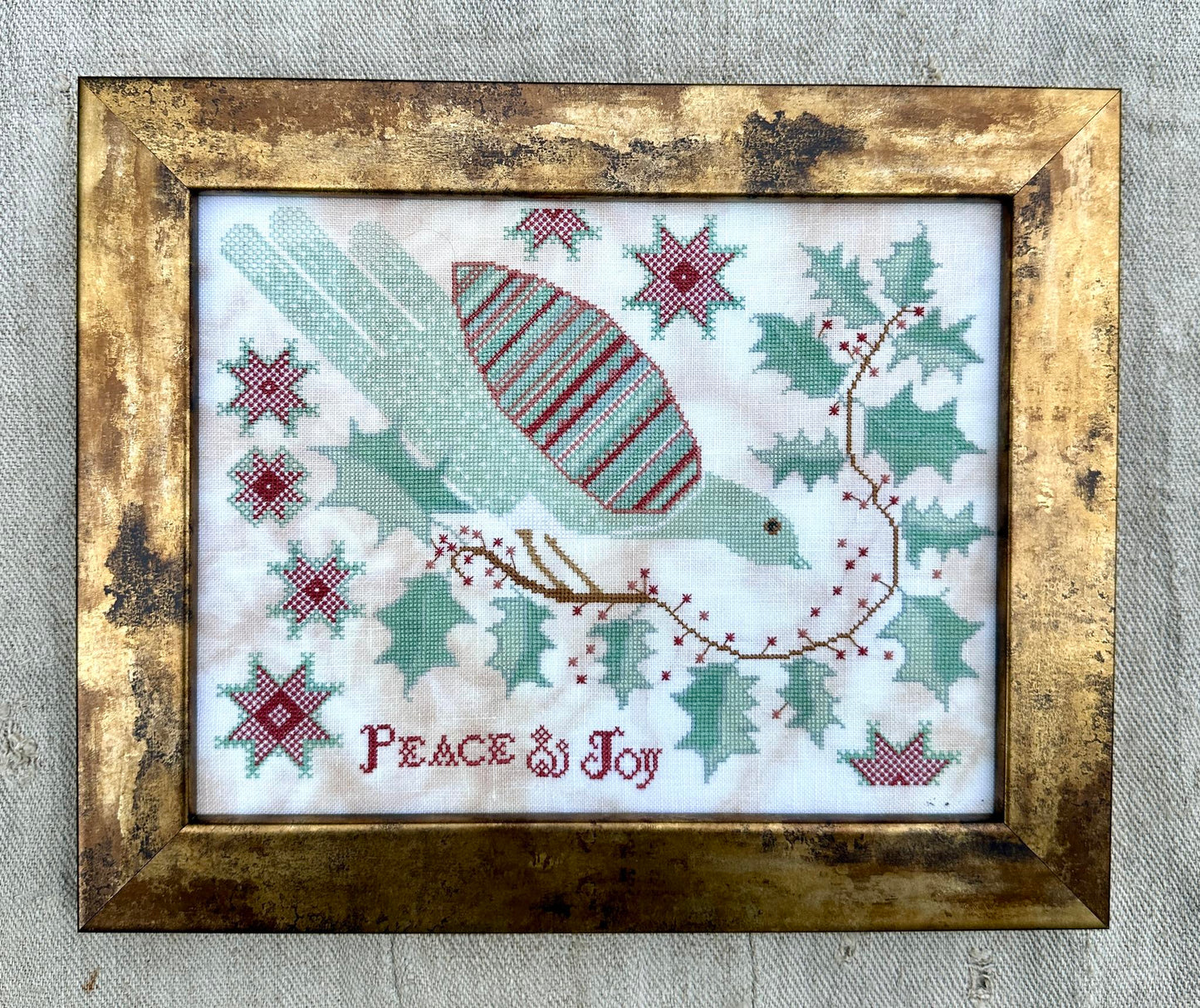 Peace & Joy - Cross Stitch Pattern by Kathy Barrick PREORDER