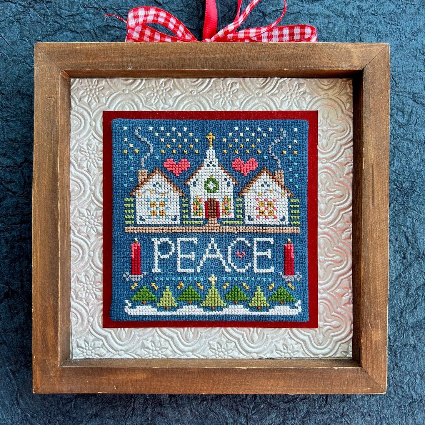 Peace in the Village - Cross Stitch Pattern by Sweet Wing Studio