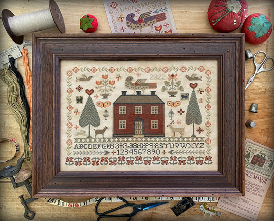 Pernice Manor - Cross Stitch Pattern by Teresa Kogut