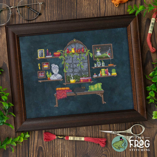 Plants and Petrichor - Cross Stitch Pattern by Fine Frog Stitching PREORDER