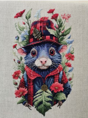 Prosper the Little Mole - Cross Stitch Pattern by Annaick Chauvel