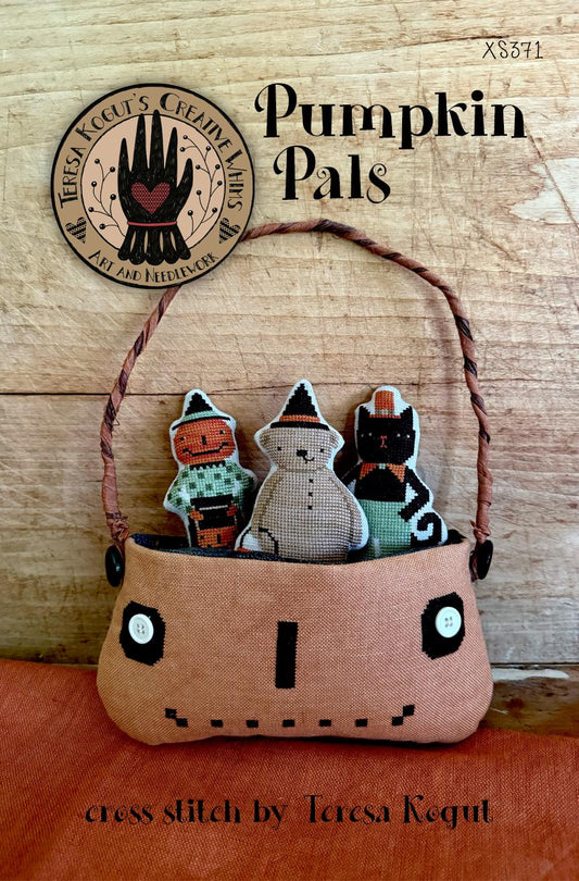 Pumpkin Pals - Cross Stitch Pattern by Teresa Kogut PREORDER
