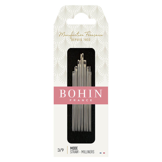 Bohin Milliners Needles 3-9