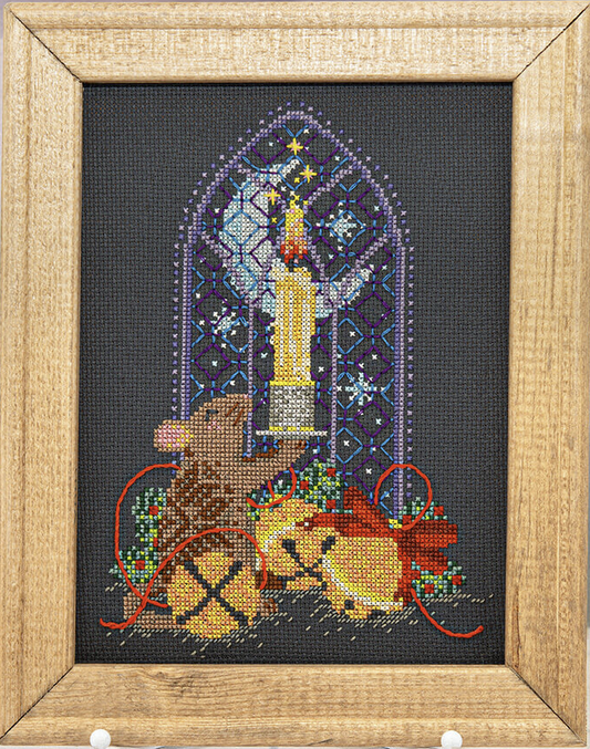 Quiet as a Church Mouse - Cross Stitch Pattern by Counting Puddles PREORDER