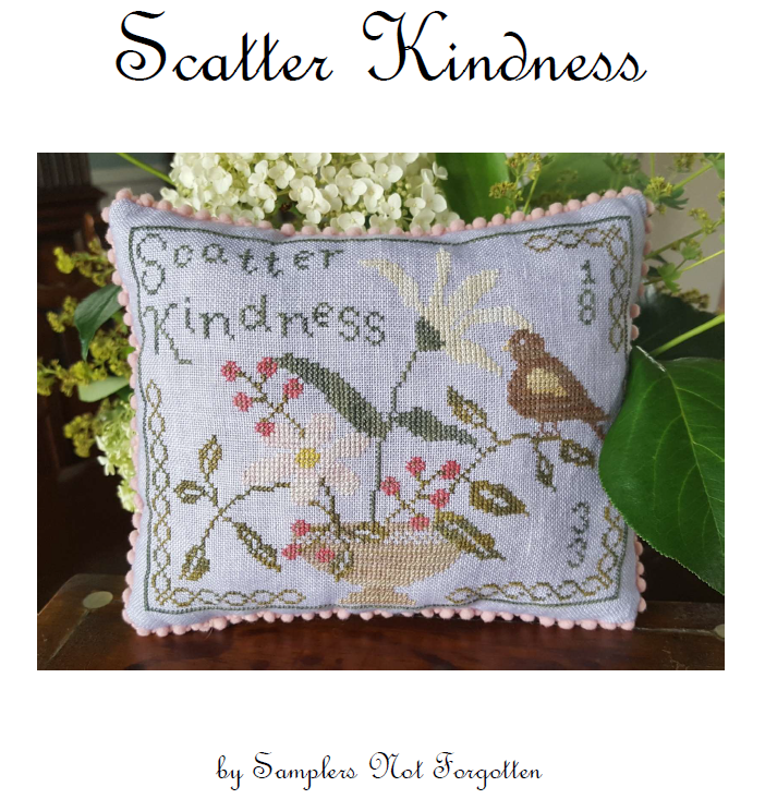 Scatter Kindness - Cross Stitch Chart by Samplers Not Forgotten