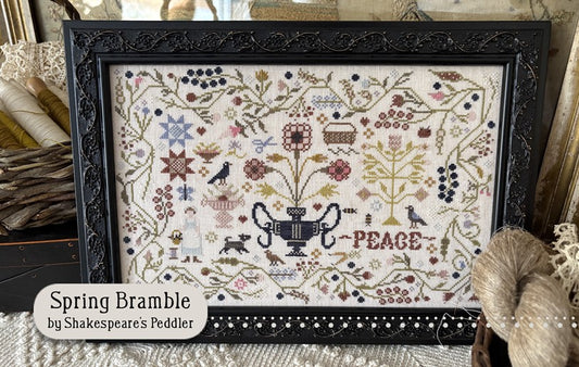 Spring Bramble - Cross Stitch Pattern by Shakespeare's Peddler PREORDER