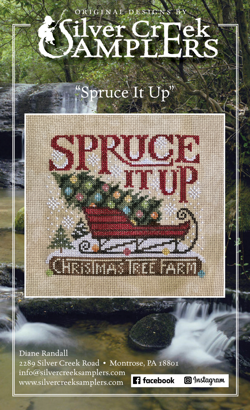 Spruce It Up - Cross Stitch Pattern by Silver Creek Samplers