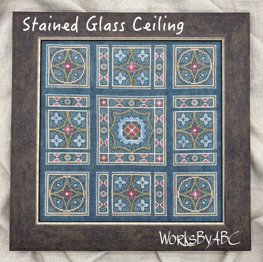 Stained Glass Ceiling - Cross Stitch Pattern by Works by ABC PREORDER