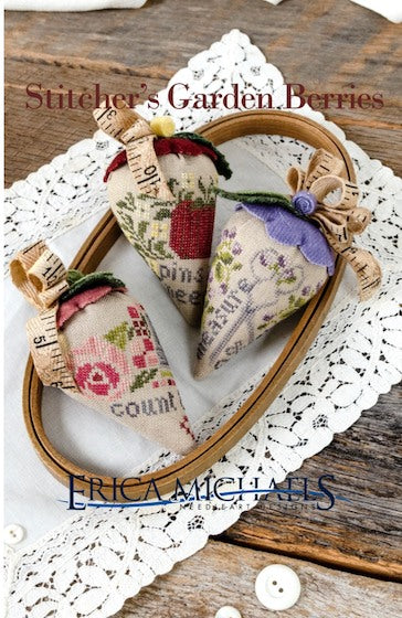 Stitcher's Garden Berries - Cross Stitch Pattern by Erica Michaels