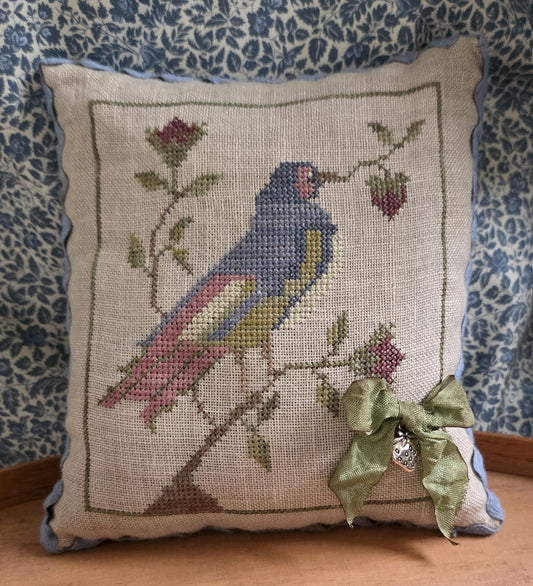 Strawberry Thief Kit - Cross Stitch kit by Samplers Not Forgotten