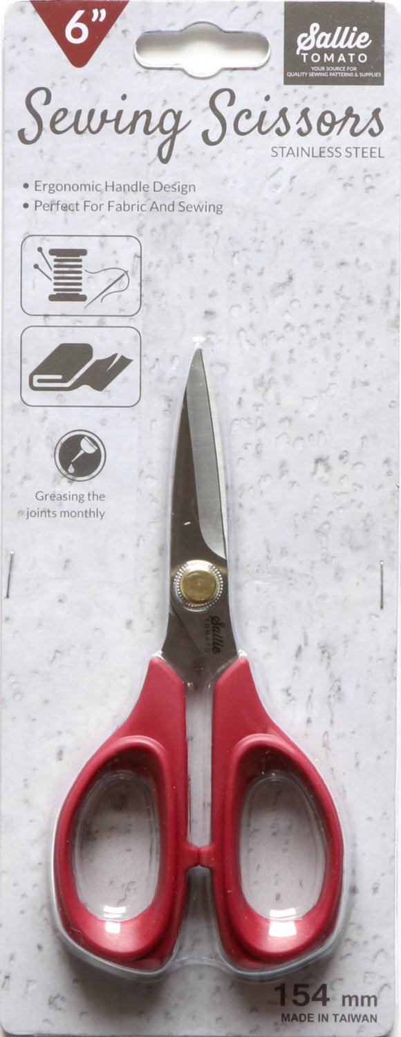 Sallie Tomato Sewing Scissors