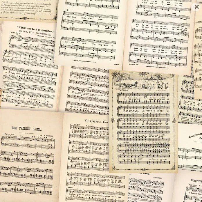 Santa's Symphony Fabric