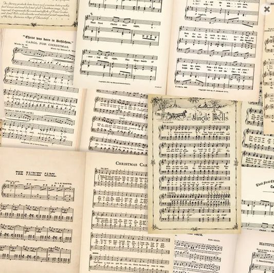 Santa's Symphony Fabric