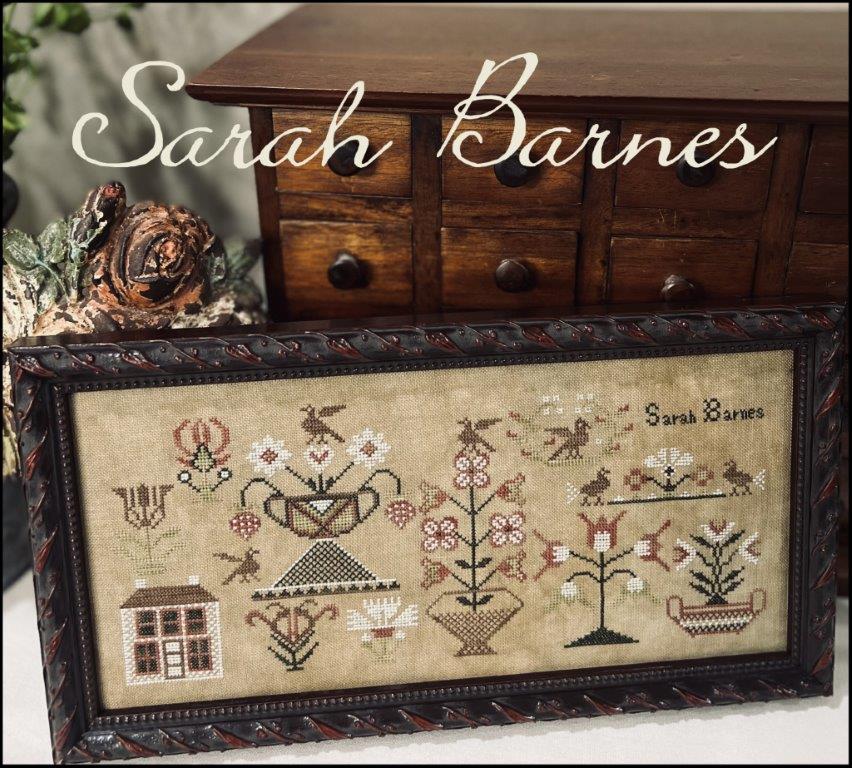 Sarah Barnes - Cross Stitch Pattern by The Scarlett House