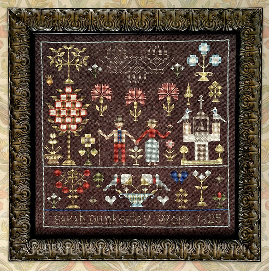 Sarah Dunkerley 1825 - Cross Stitch Pattern by Fox & Rabbit Designs